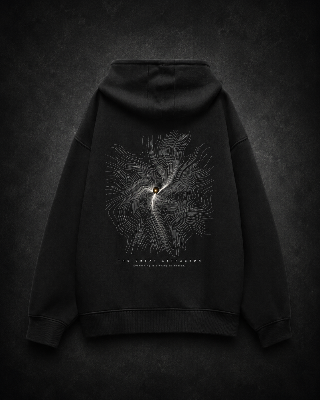 Far From Earth Collection The Great Attractor – Premium Oversized Hoodie