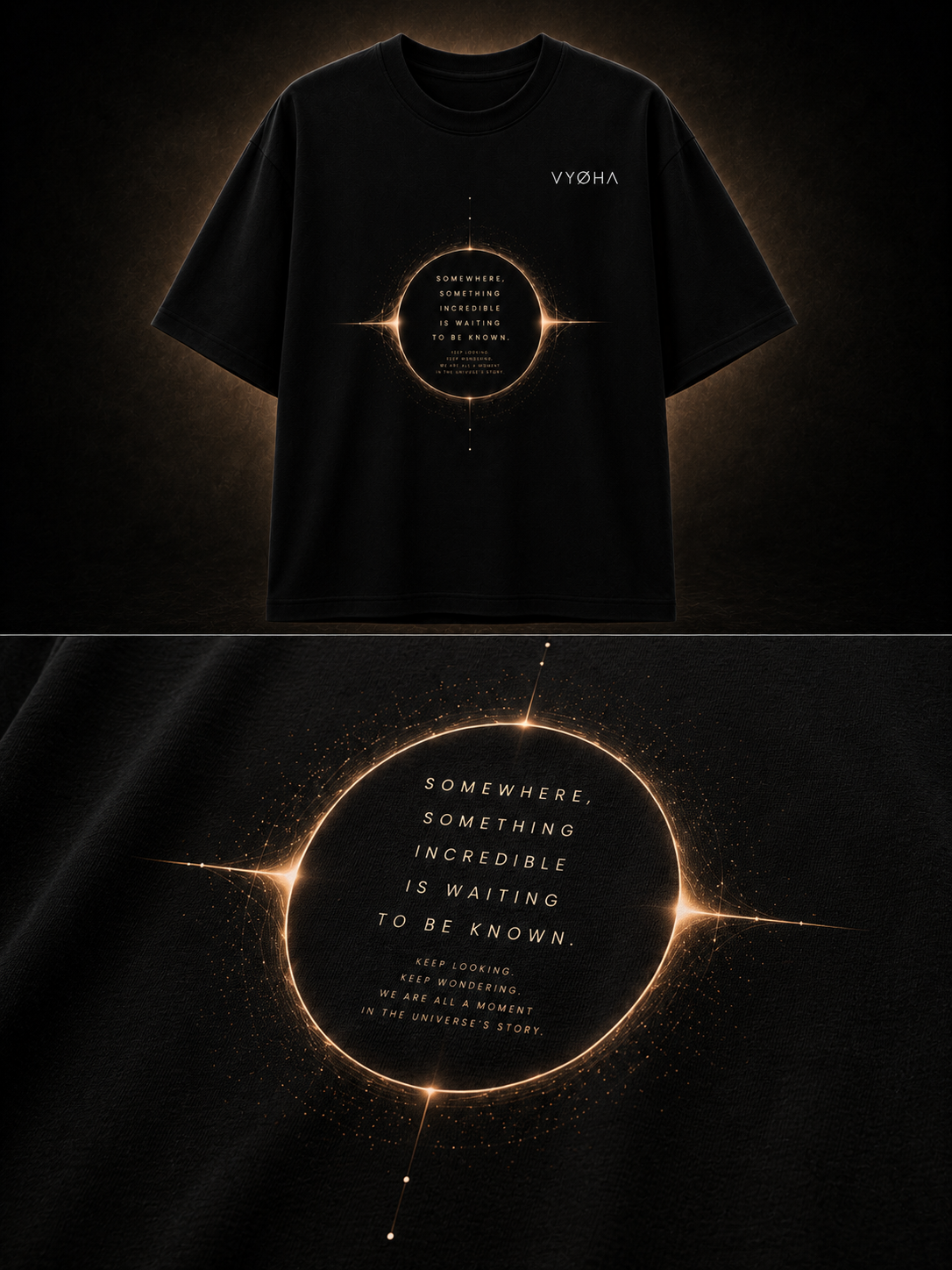 Somewhere – Premium Oversized Graphic T-Shirt