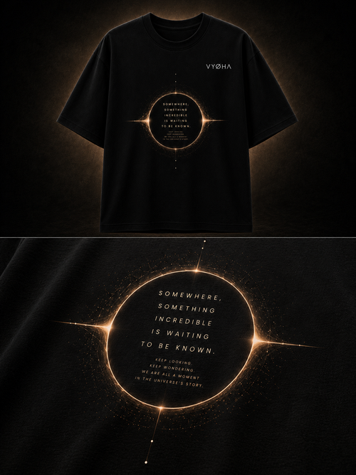 Somewhere – Premium Oversized Graphic T-Shirt