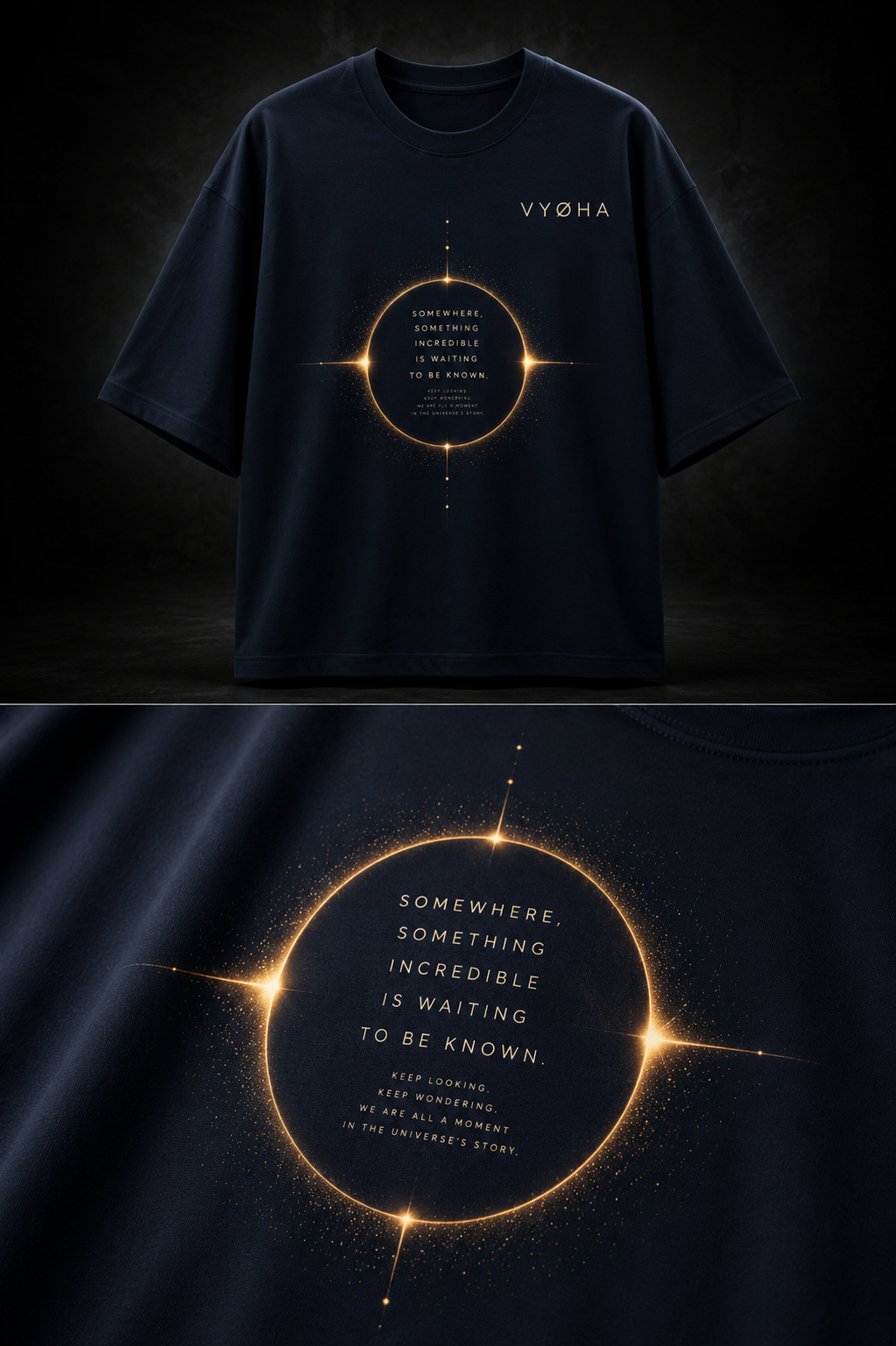 Somewhere – Premium Oversized Graphic T-Shirt