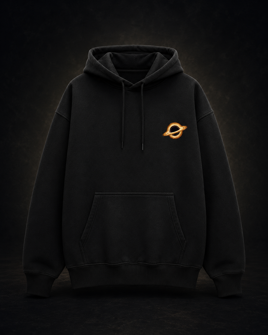 Far From Earth Essentials - Sagittarius A – Galactic Heart Hoodie*