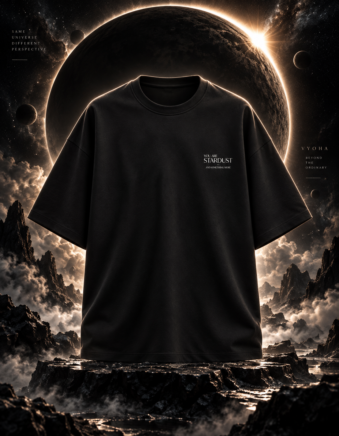 You Are Stardust — Oversized Tee