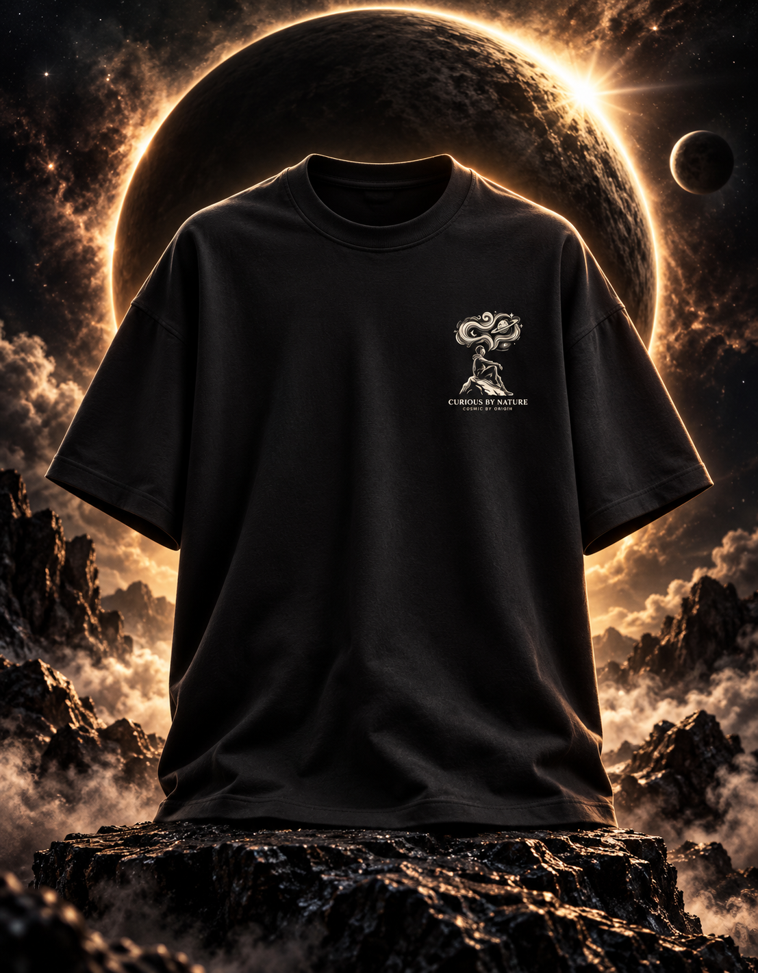 Curious by Nature Oversized Tee