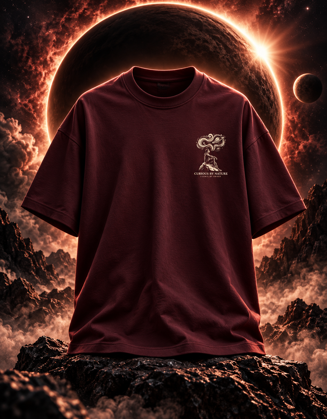 Curious by Nature Oversized Tee